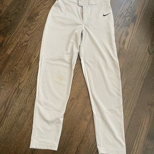 Team Nike mens Medium grey baseball full length pants.